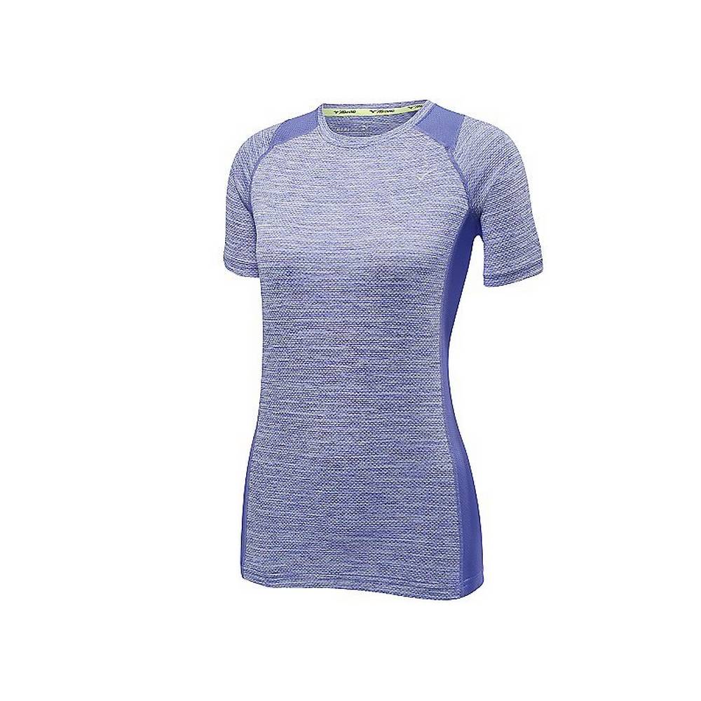 Camisetas Mizuno Alpha Mujer Rojas Azul Real Outlet MHZE-98125